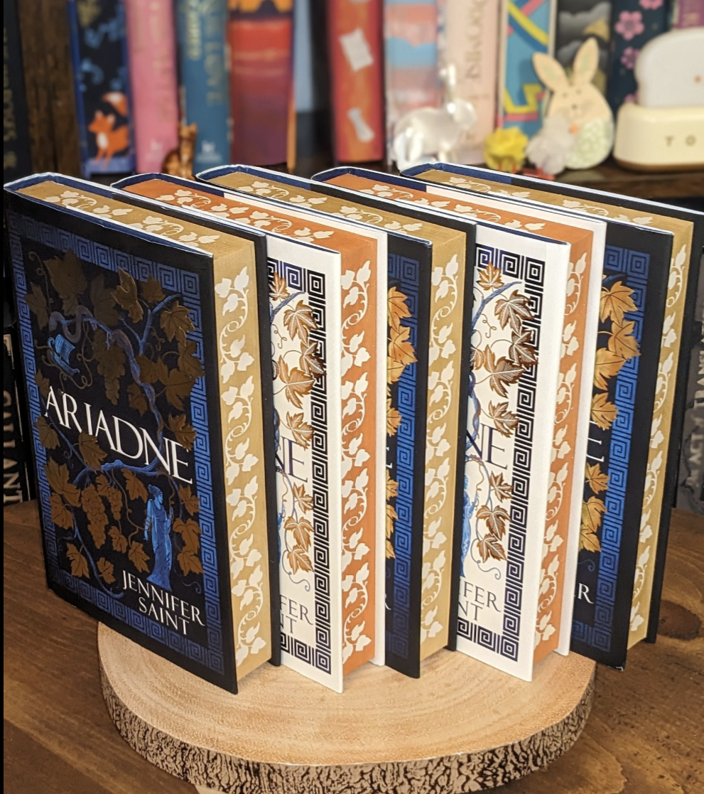 Ariadne by Jennifer Saint PeggysPages fore-edge painting sprayed edges special editions