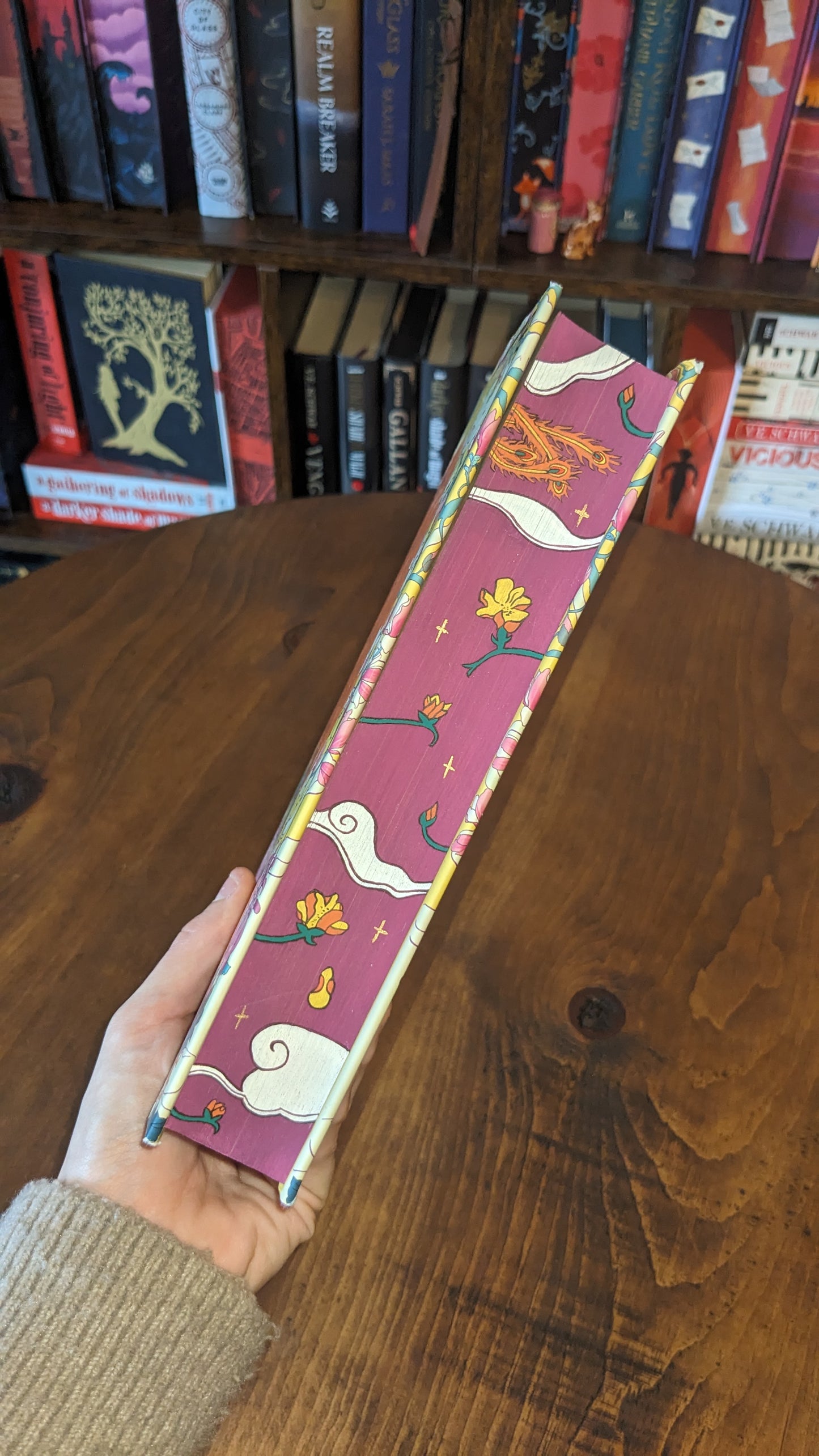 Heart of the Sun Warrior by Sue Lynn Tan PeggysPages fore-edge painting sprayed edges special editions