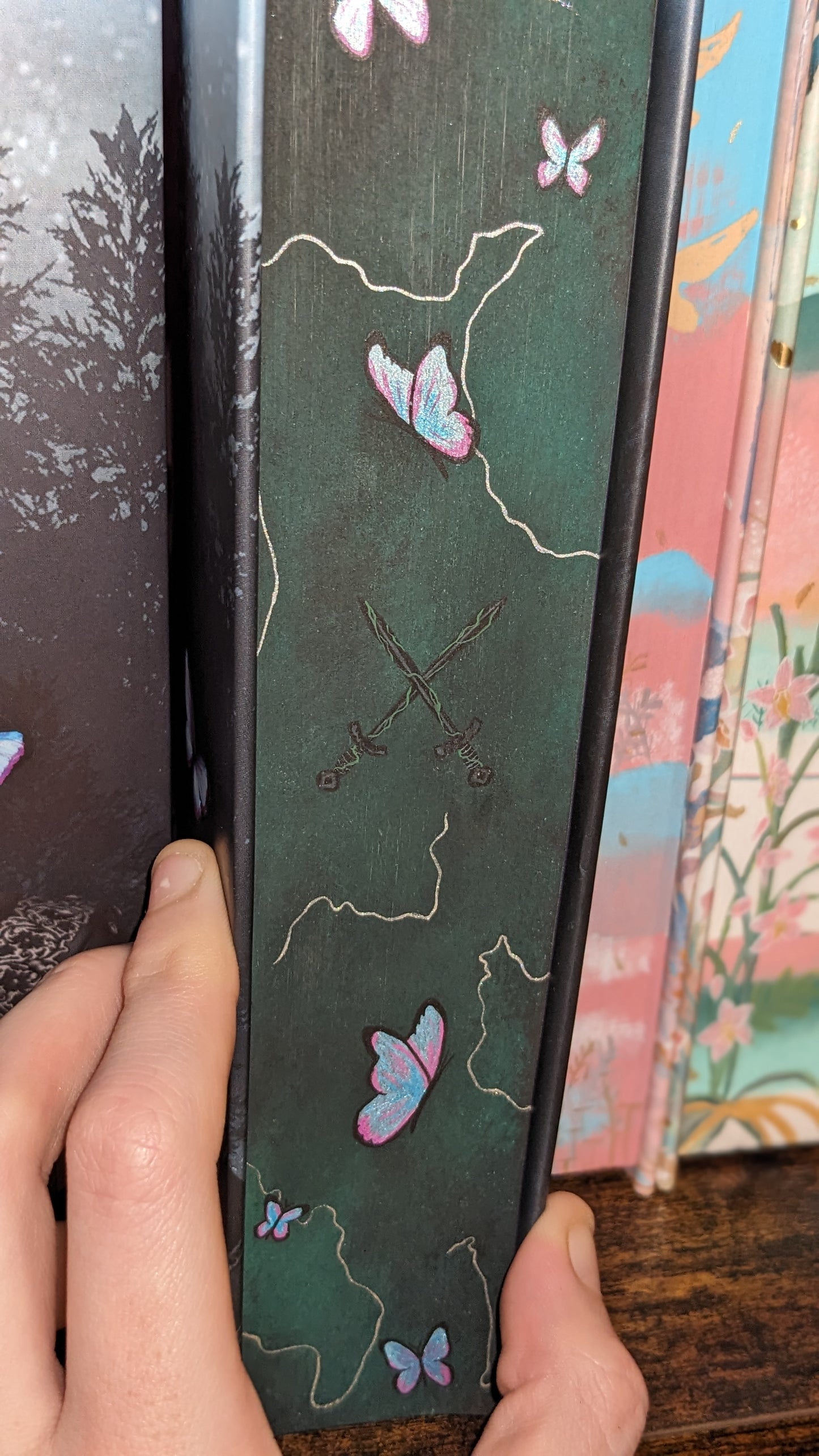 Quicksilver by Callie Hart Fore-edge painting sprayed edges special edition