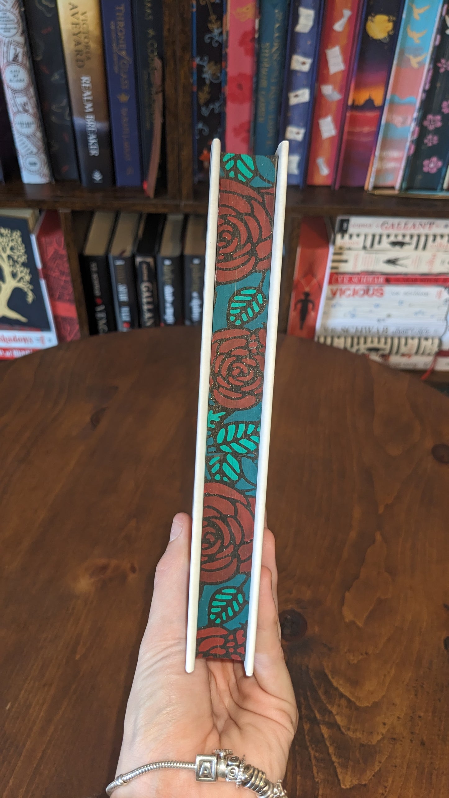 Signed Gallant by V E Schwab PeggysPages fore-edge painting sprayed edges special editions