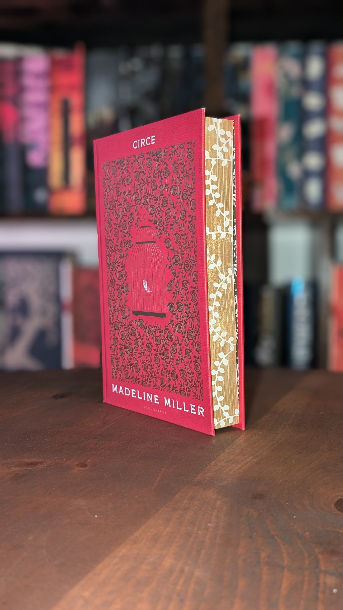 Circe by Madeline Miller PeggysPages fore-edge painting sprayed edges special editions