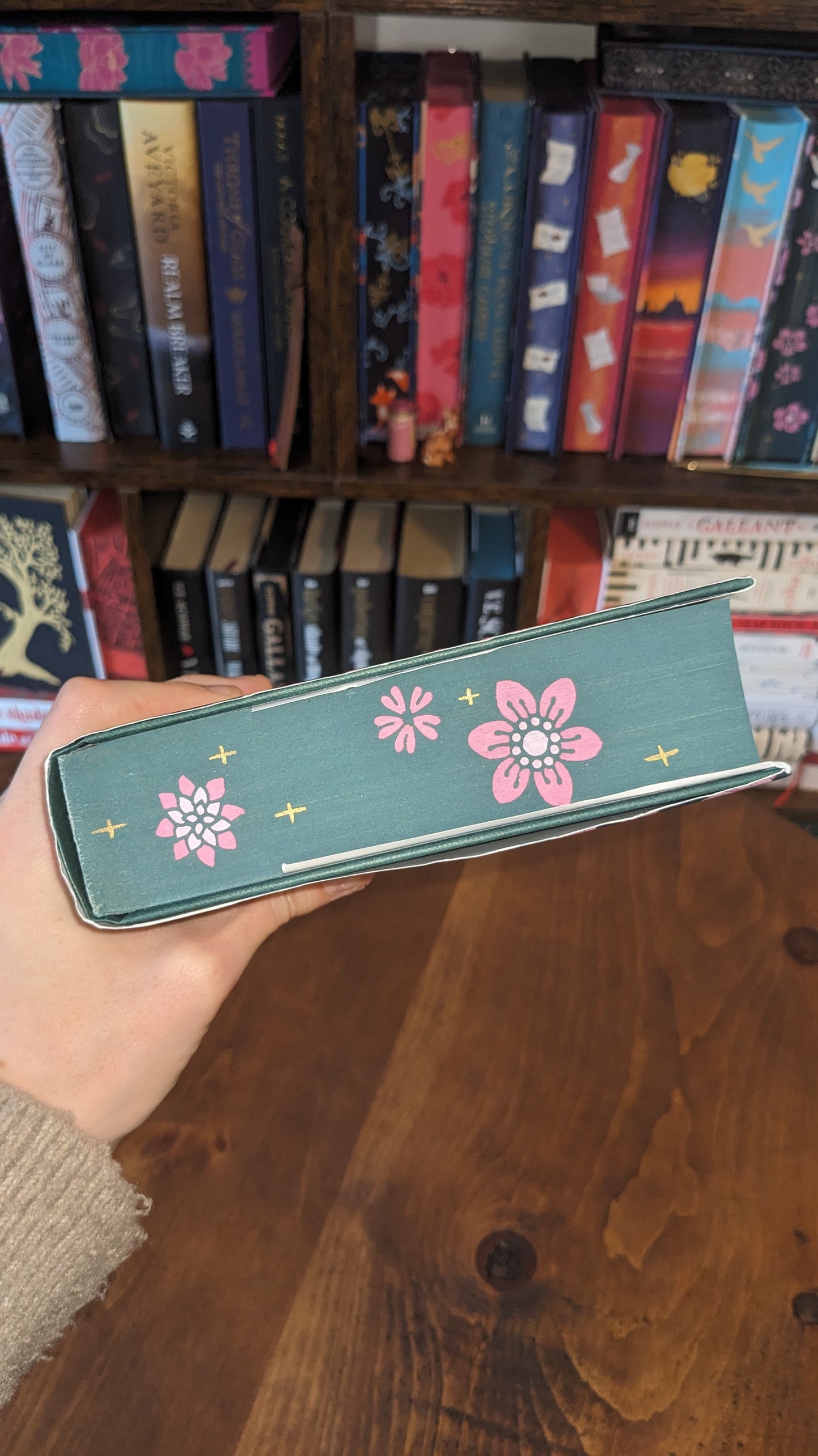 SIGNED Hand painted edition of Daughter of the Moon Goddess by Sue Lynn Tan sprayed edges special editions