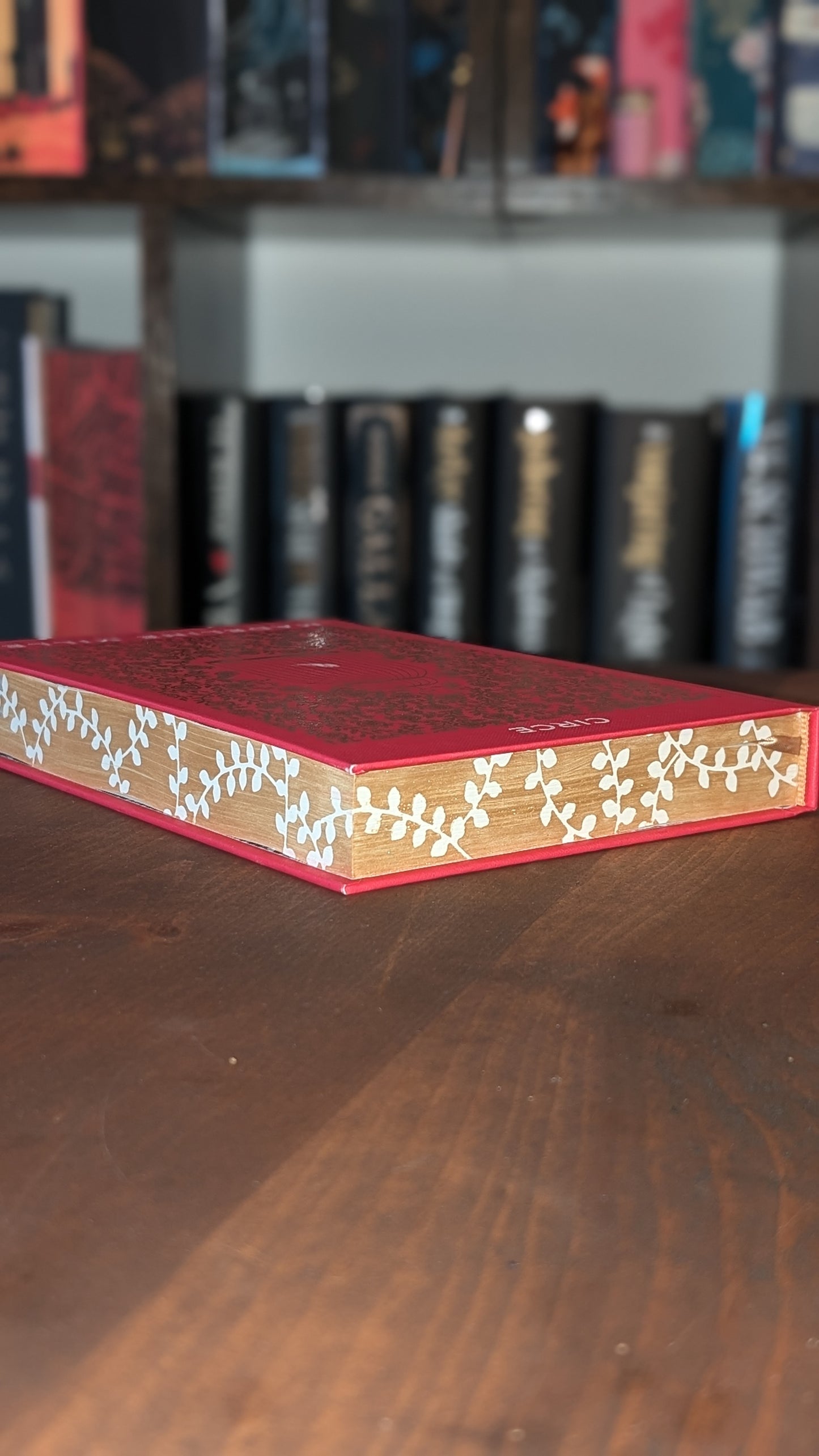 Circe by Madeline Miller PeggysPages fore-edge painting sprayed edges special editions