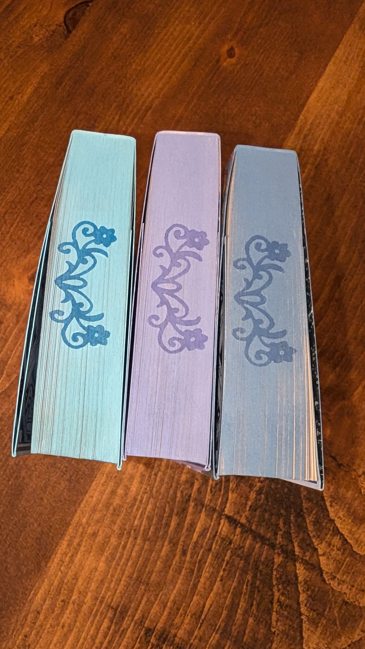 Stephanie Garber trilogy Once Upon a Broken Heart PeggysPages fore-edge painting sprayed edges special editions