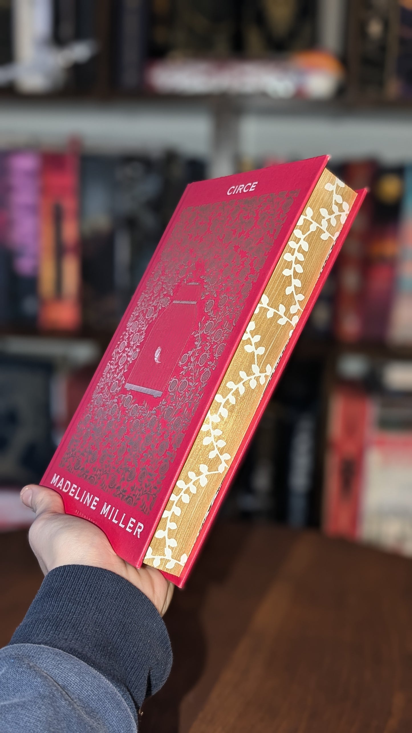Circe by Madeline Miller PeggysPages fore-edge painting sprayed edges special editions