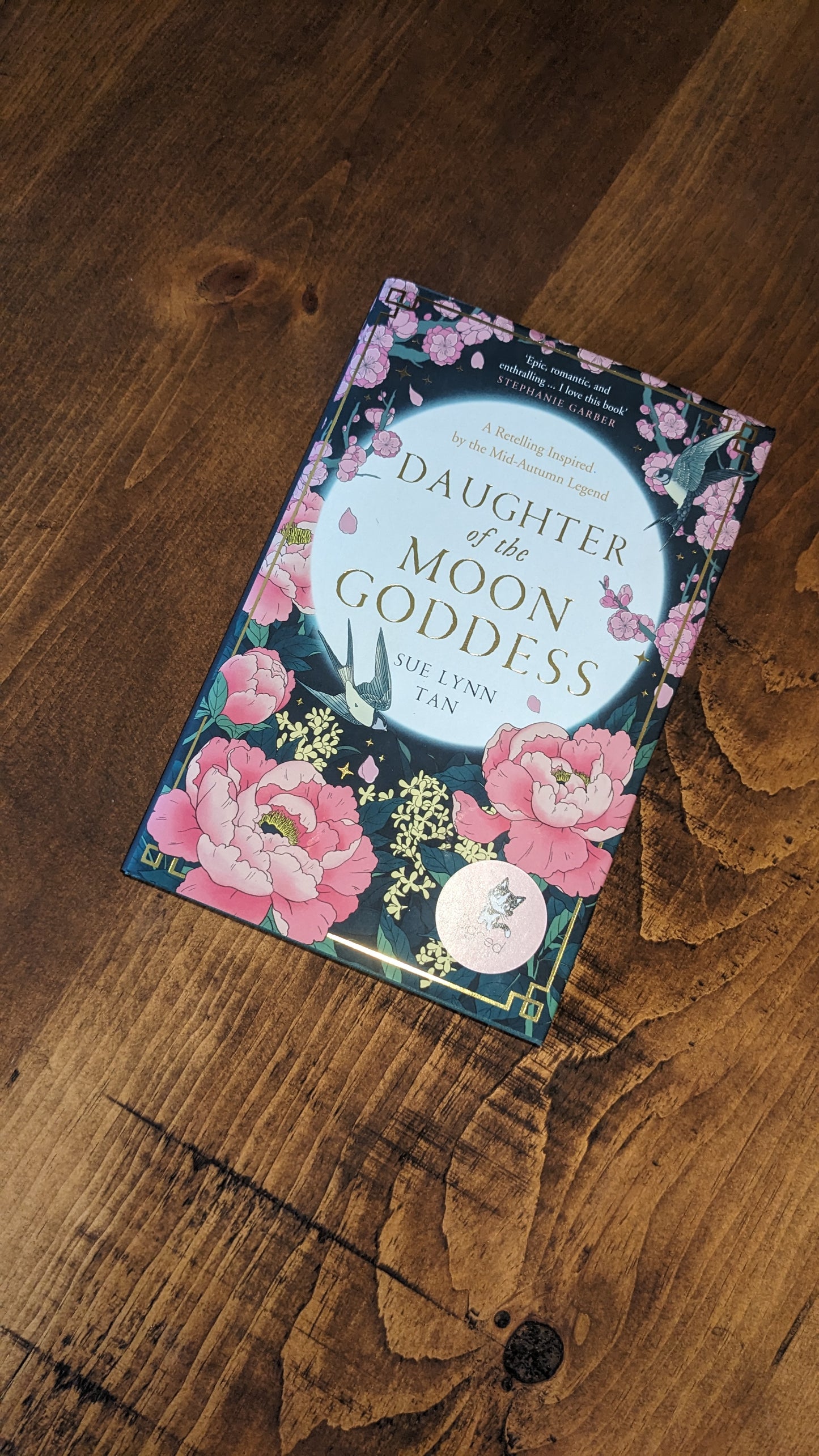 SIGNED Hand painted edition of Daughter of the Moon Goddess by Sue Lynn Tan sprayed edges special editions