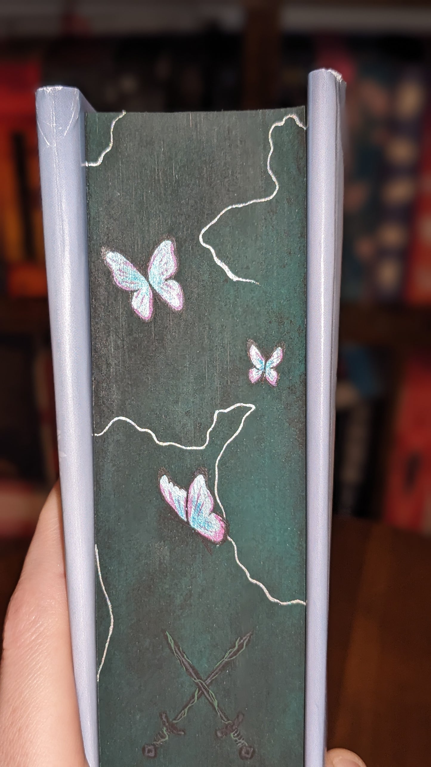 Quicksilver by Callie Hart Fore-edge painting sprayed edges special edition