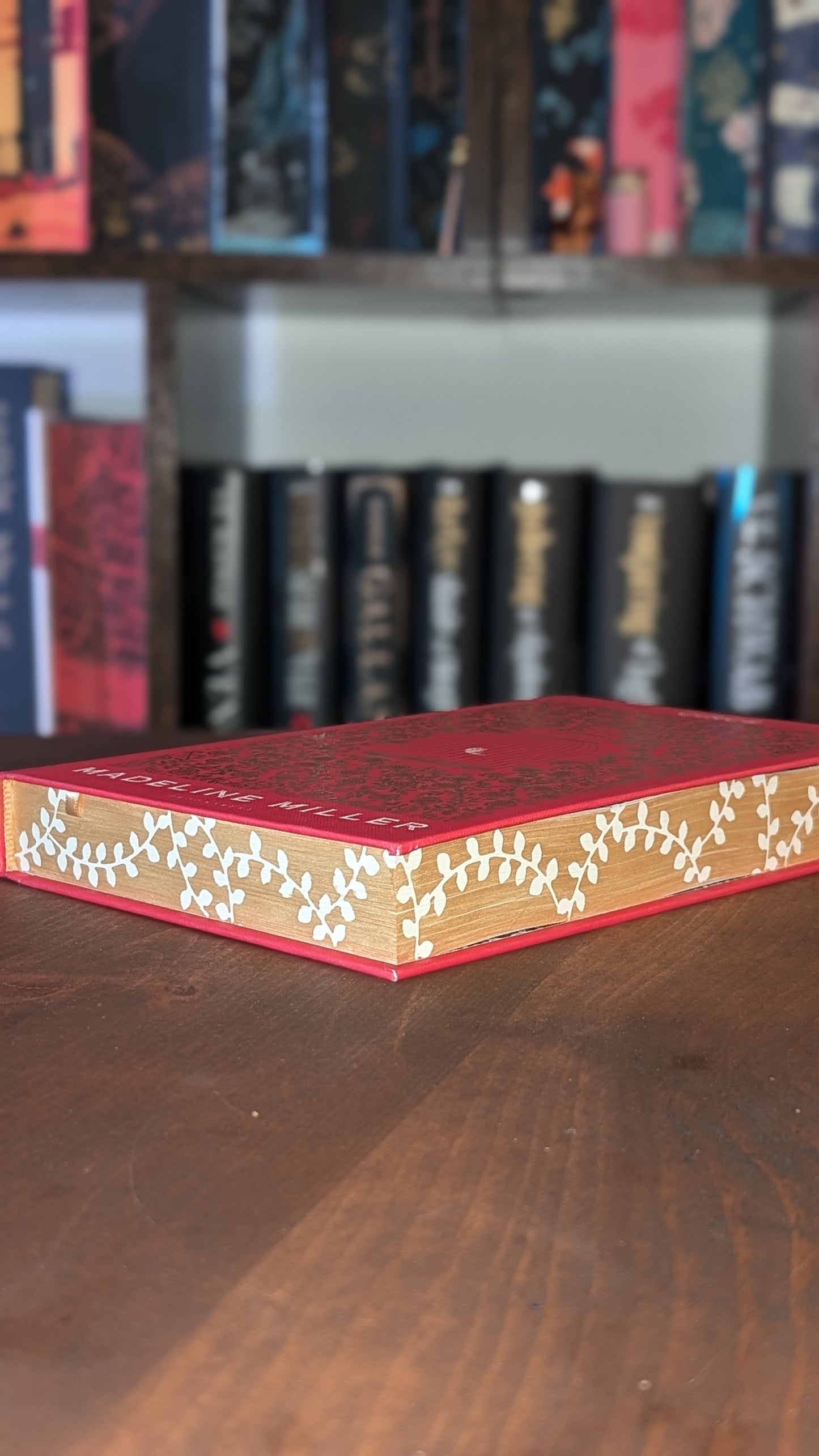 Circe by Madeline Miller PeggysPages fore-edge painting sprayed edges special editions