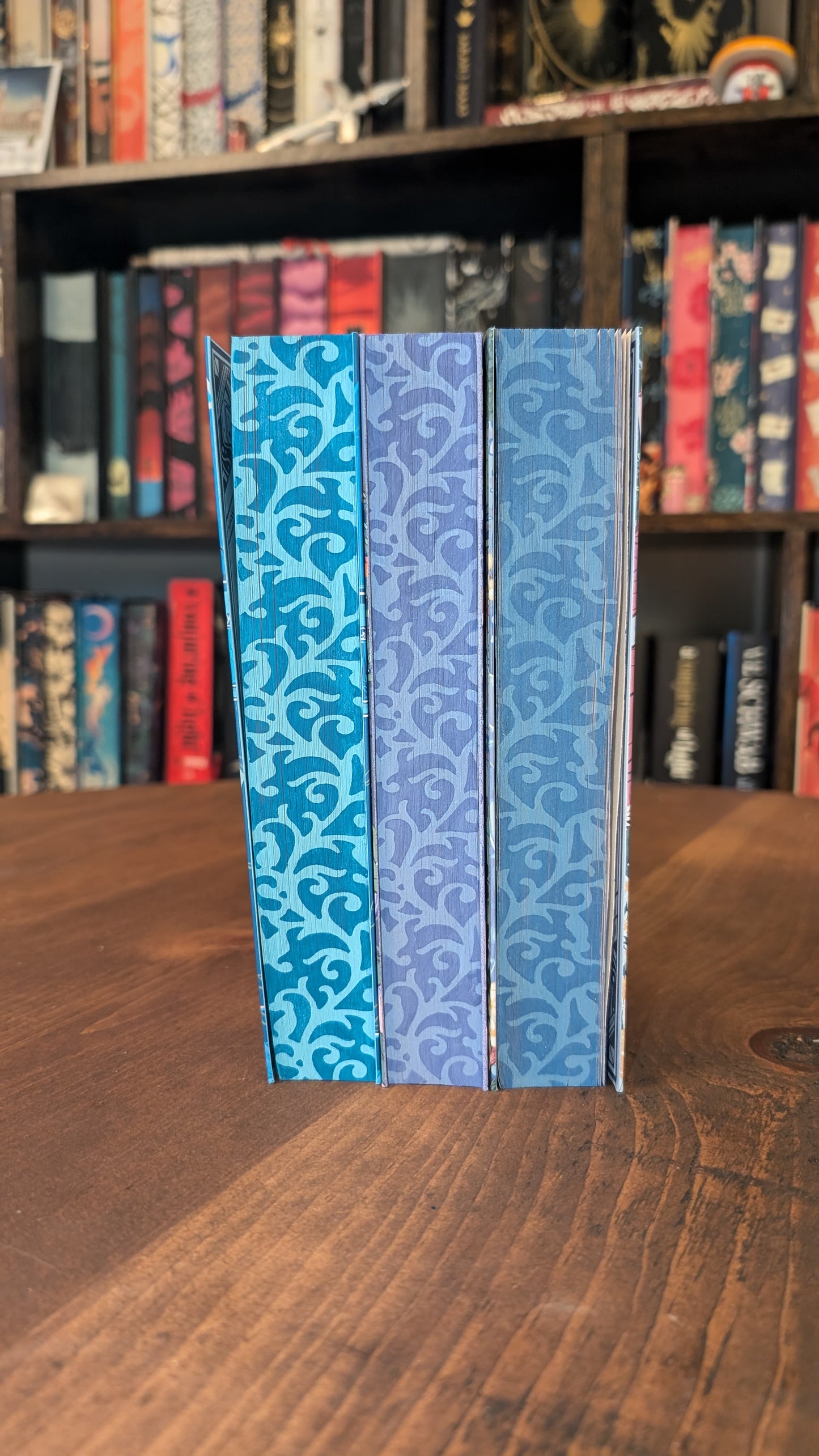 Stephanie Garber trilogy Once Upon a Broken Heart PeggysPages fore-edge painting sprayed edges special editions
