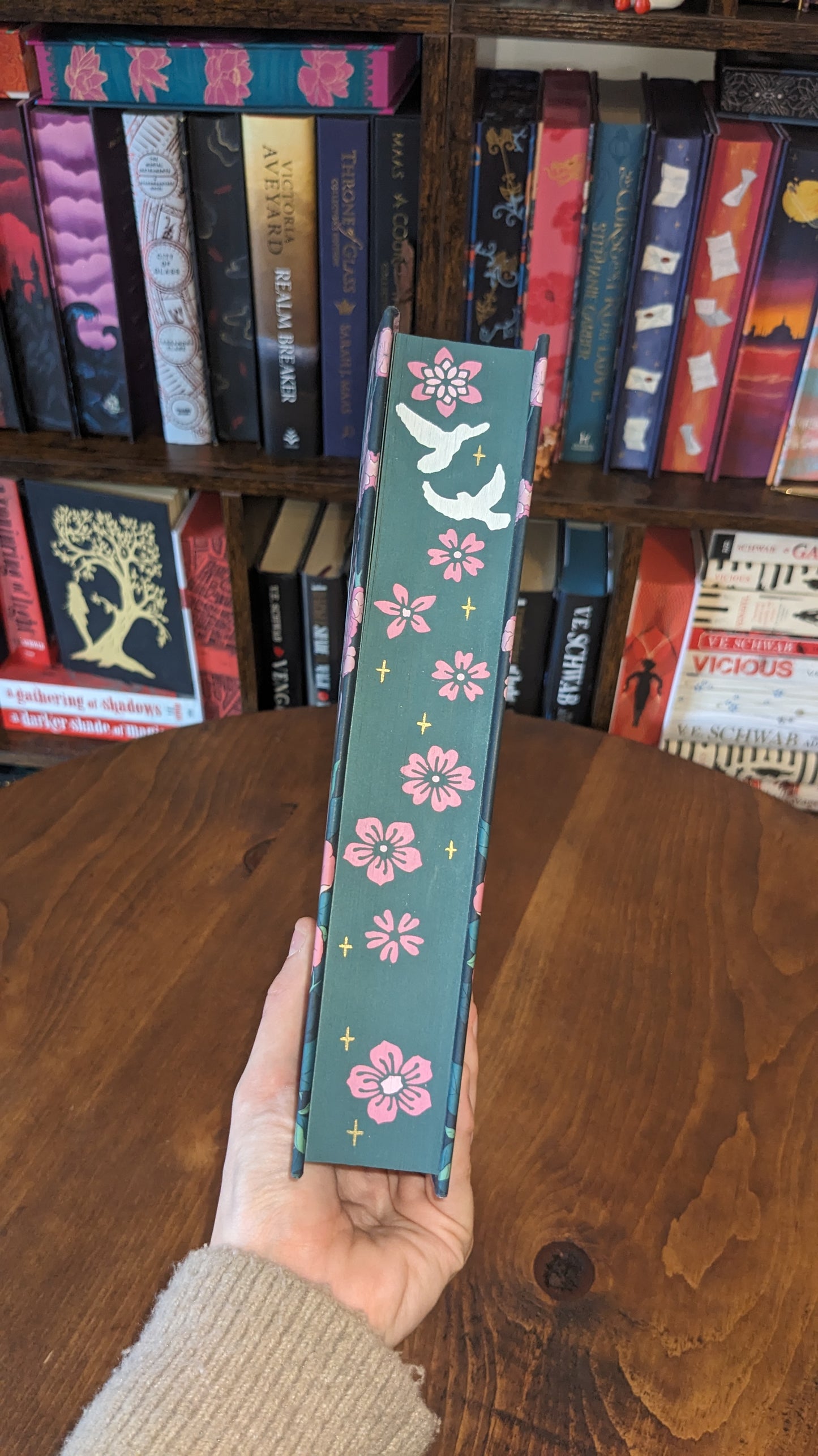 SIGNED Hand painted edition of Daughter of the Moon Goddess by Sue Lynn Tan sprayed edges special editions