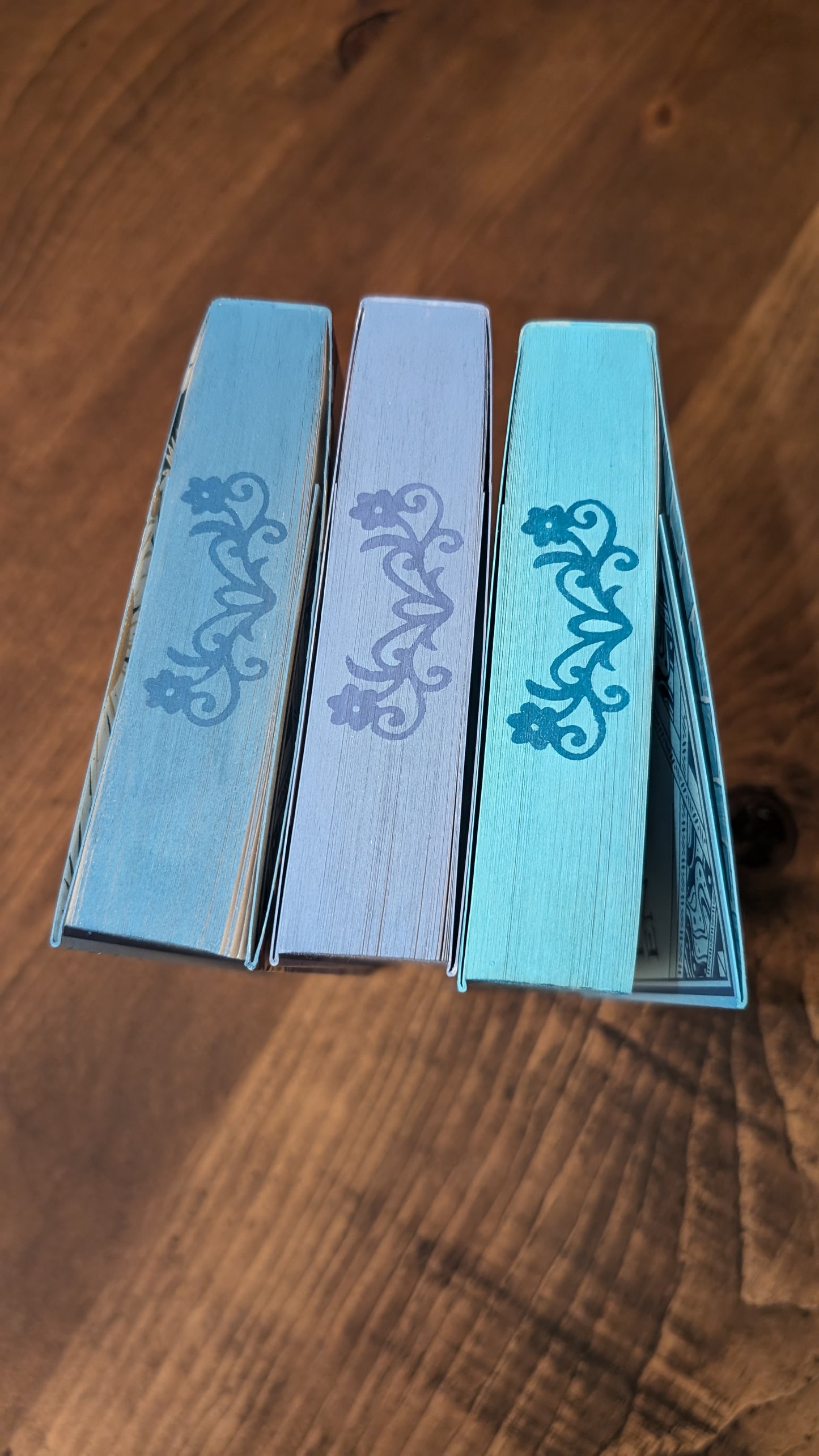 Stephanie Garber trilogy Once Upon a Broken Heart PeggysPages fore-edge painting sprayed edges special editions