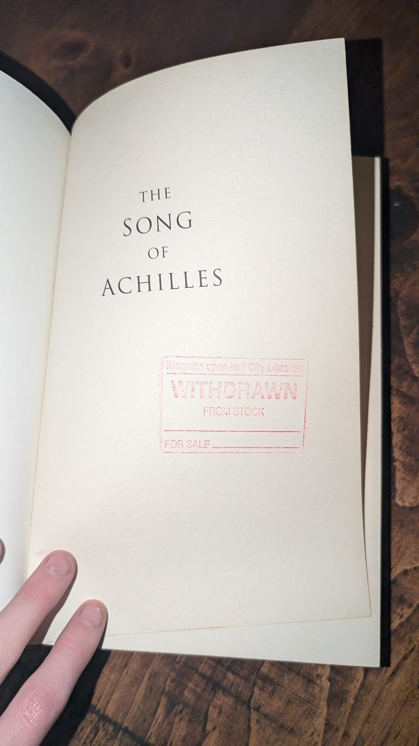 1st edition The Song of Achilles by Madeline Miller PeggysPages fore-edge painting sprayed edges special editions