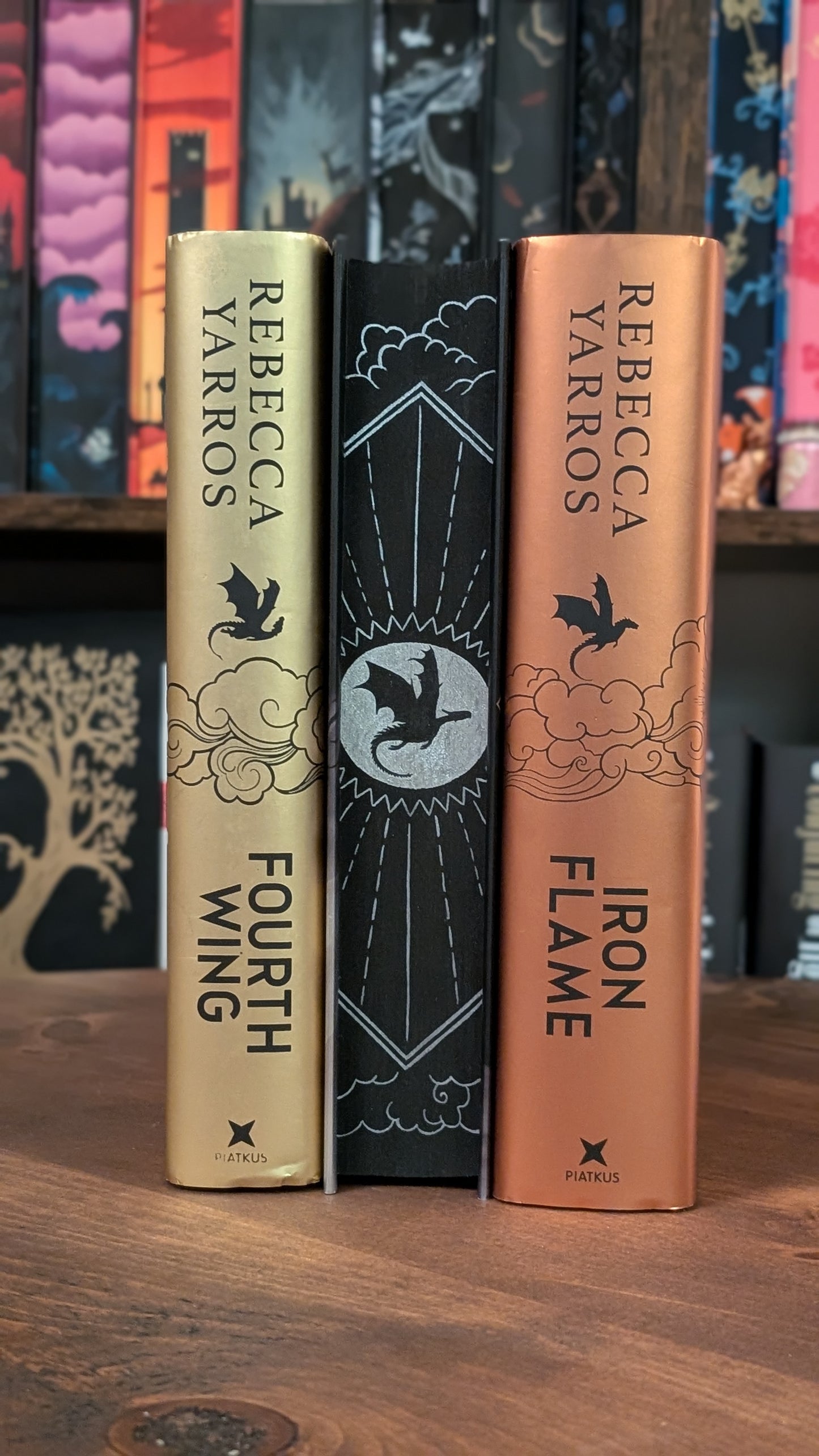 Onyx Storm by Rebecca Yarros Fore-edge painting sprayed edges special editions