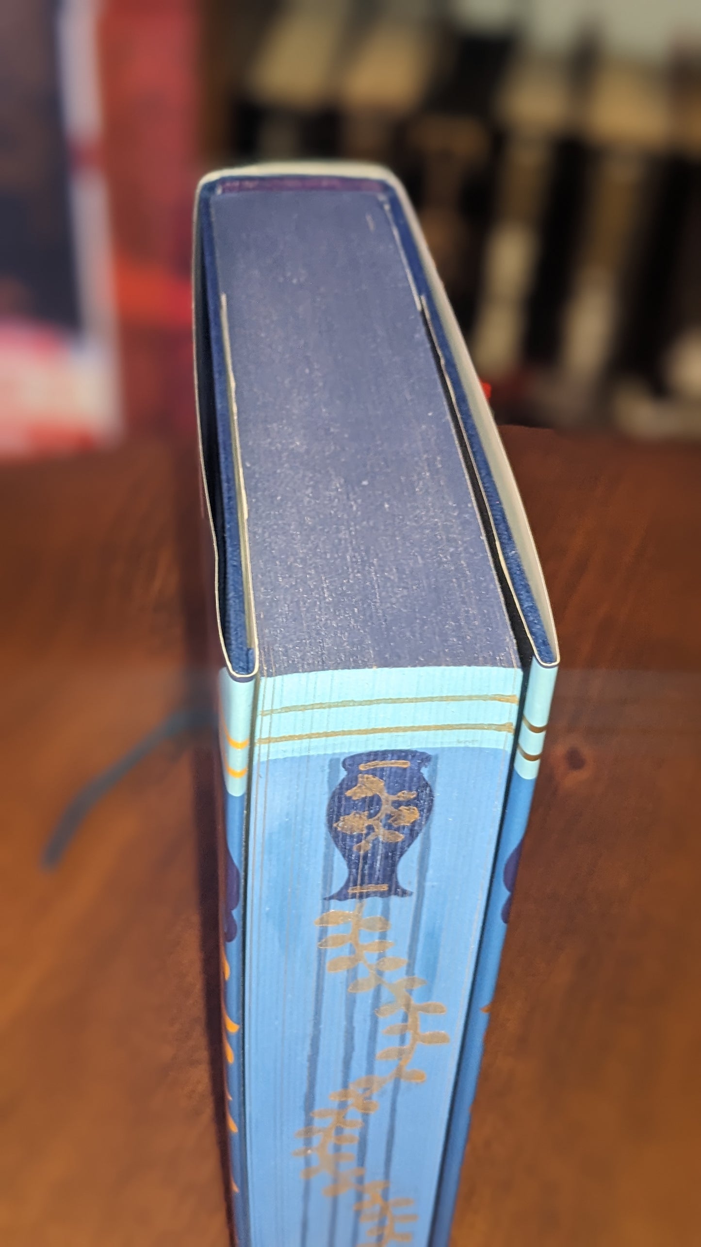 The House with the Golden Door signed exclusive content edition by Elodie Harper Fore-edge painting sprayed edges special edition