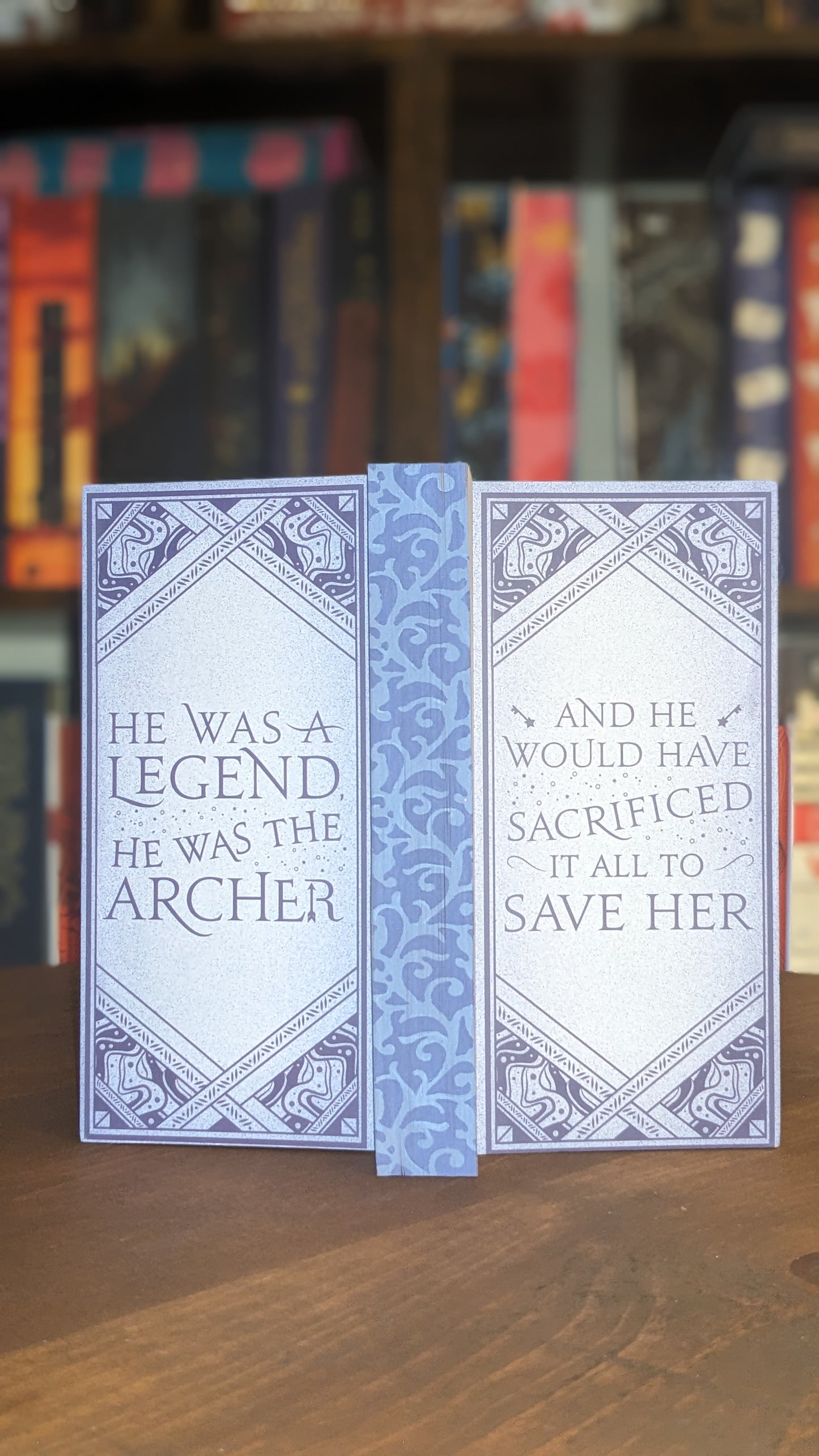 The Ballad of Never After by Stephanie Garber Waterstones Exclusive edition handpainted fore-edge painting sprayed edges special editions