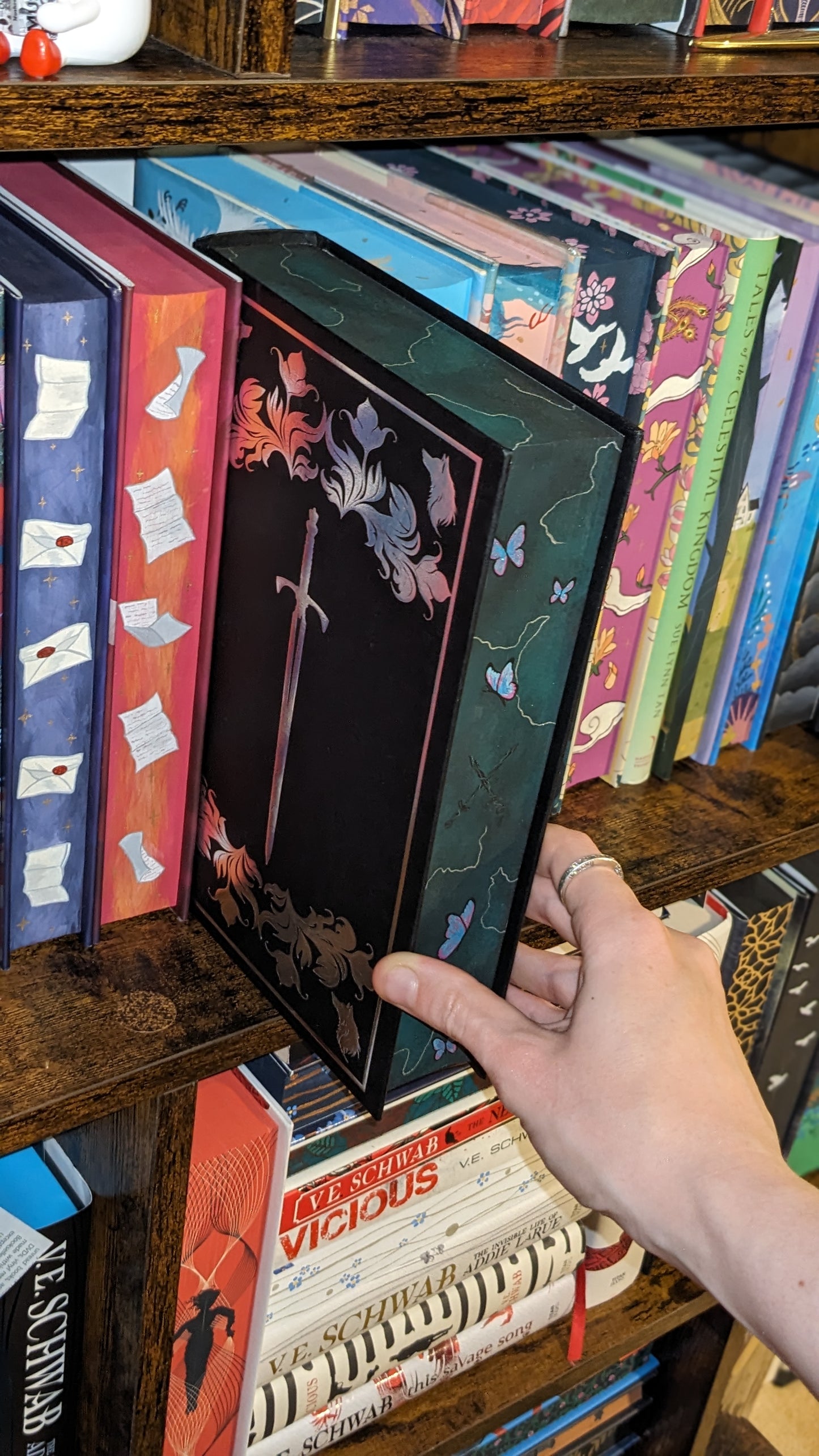 Quicksilver by Callie Hart Fore-edge painting sprayed edges special edition