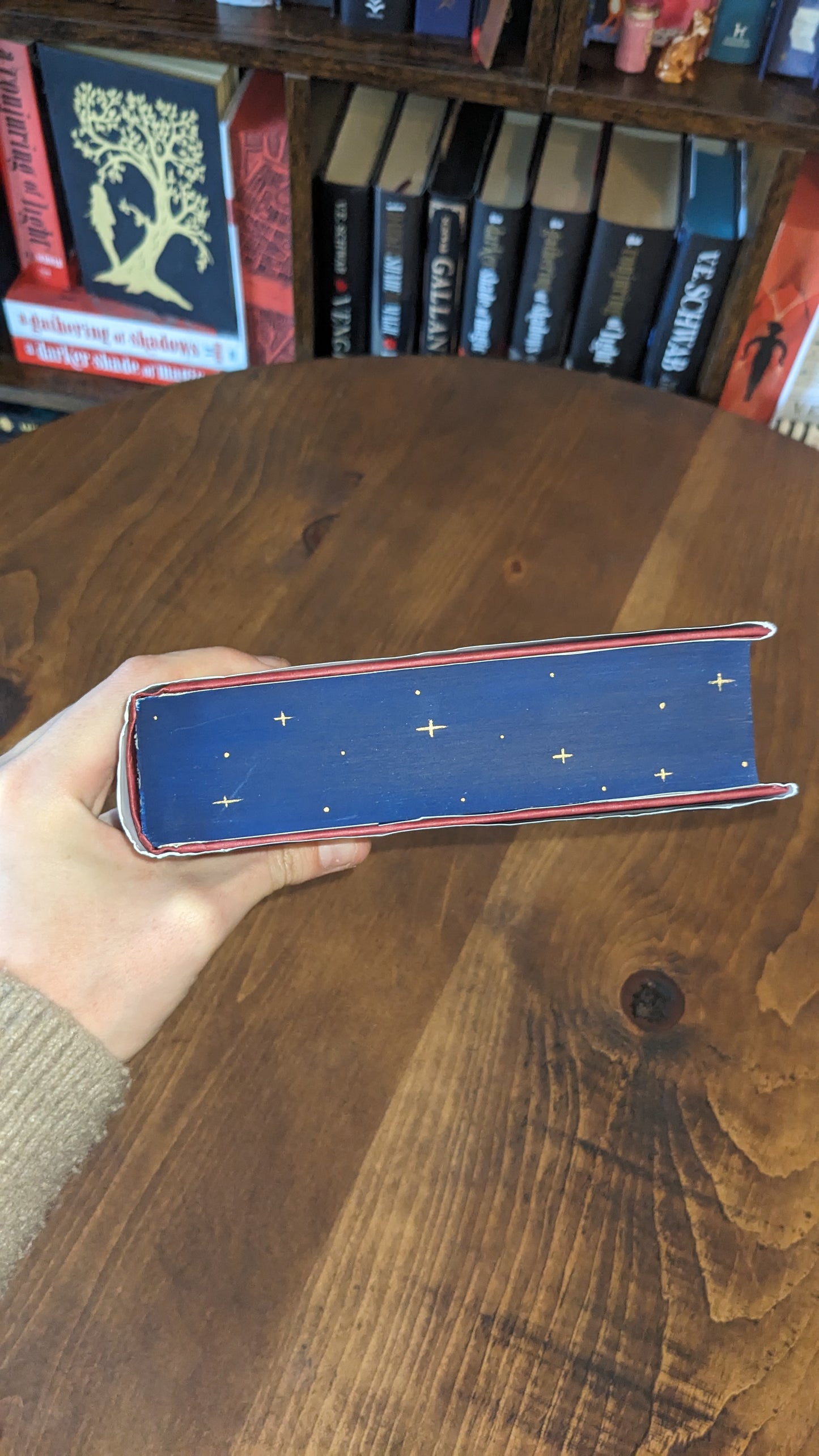 Signed The Principle of Moments by Esmie Jikiemi-Pearson PeggysPages fore-edge painting sprayed edges special editions