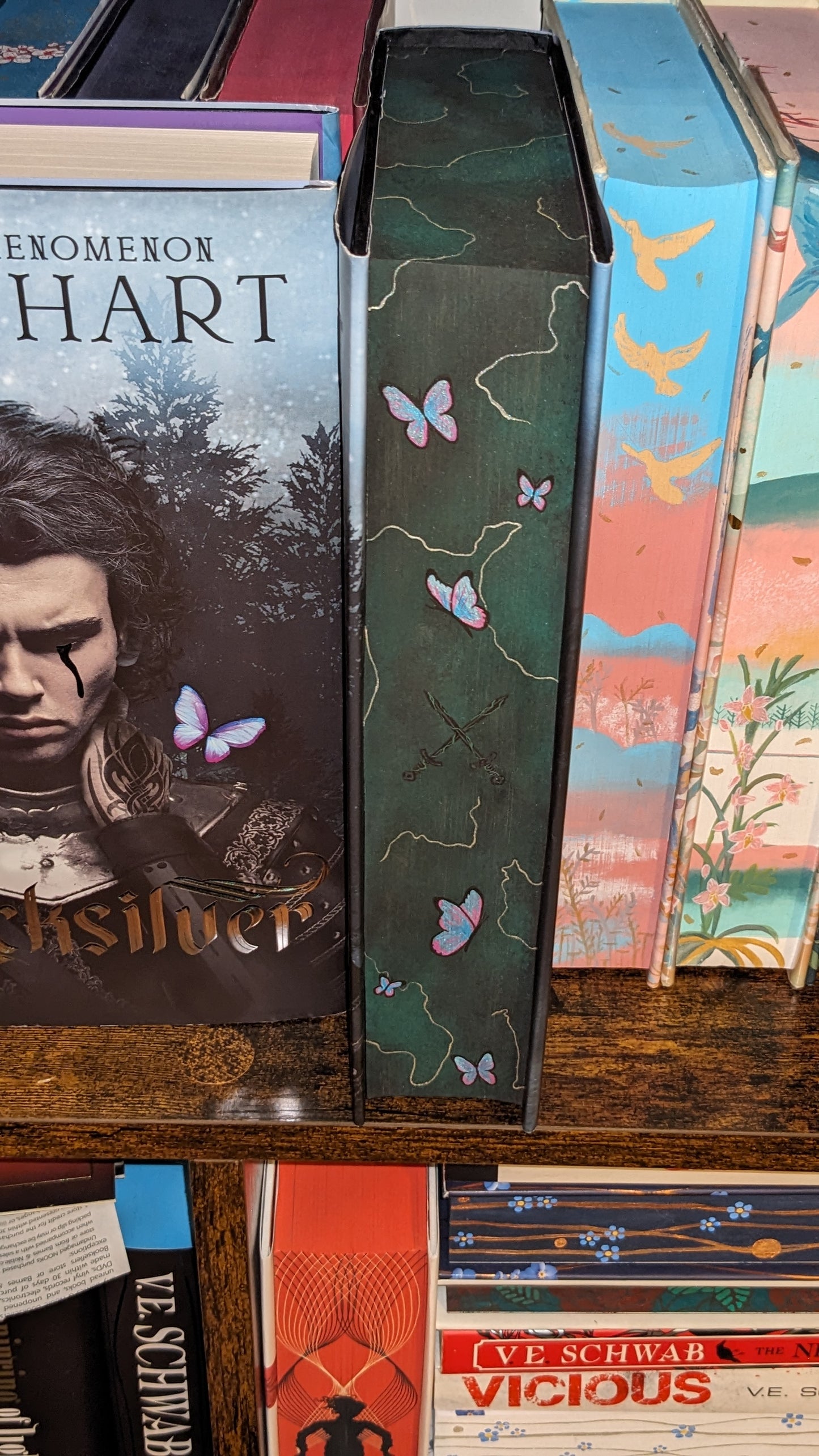 Quicksilver by Callie Hart Fore-edge painting sprayed edges special edition