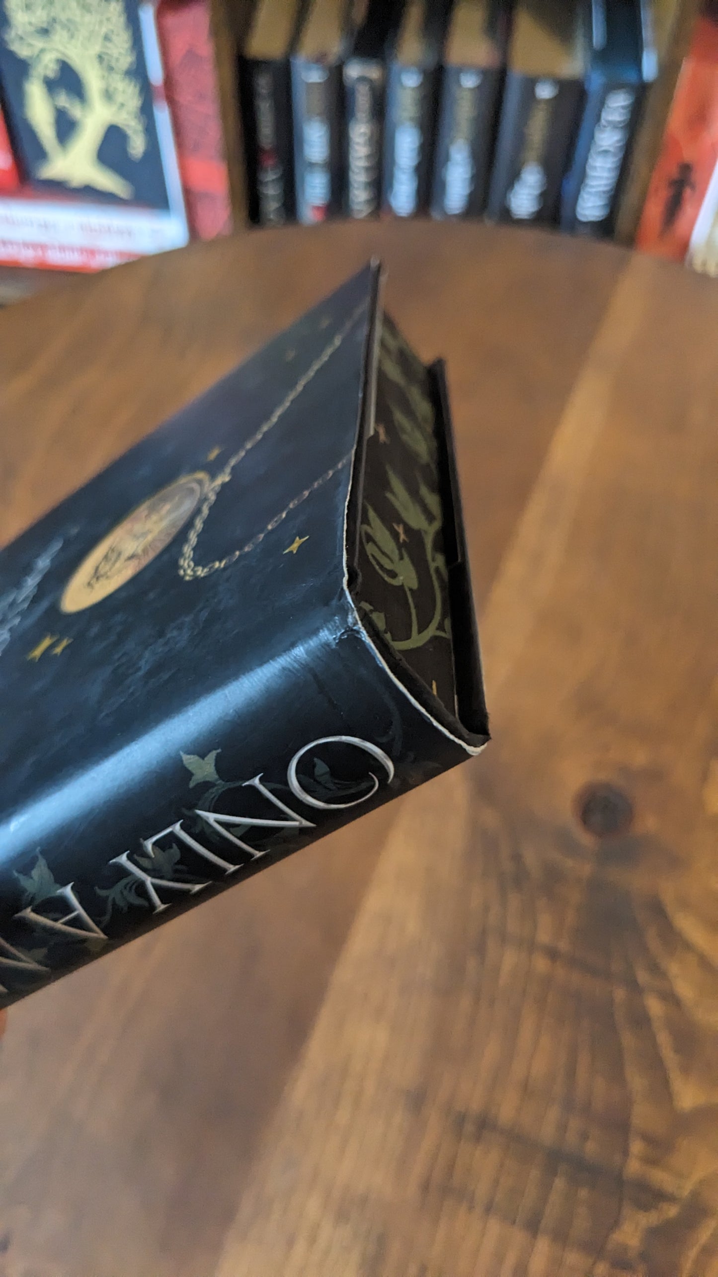 Only a Monster by Vanessa Len PeggysPages fore-edge painting sprayed edges special editions