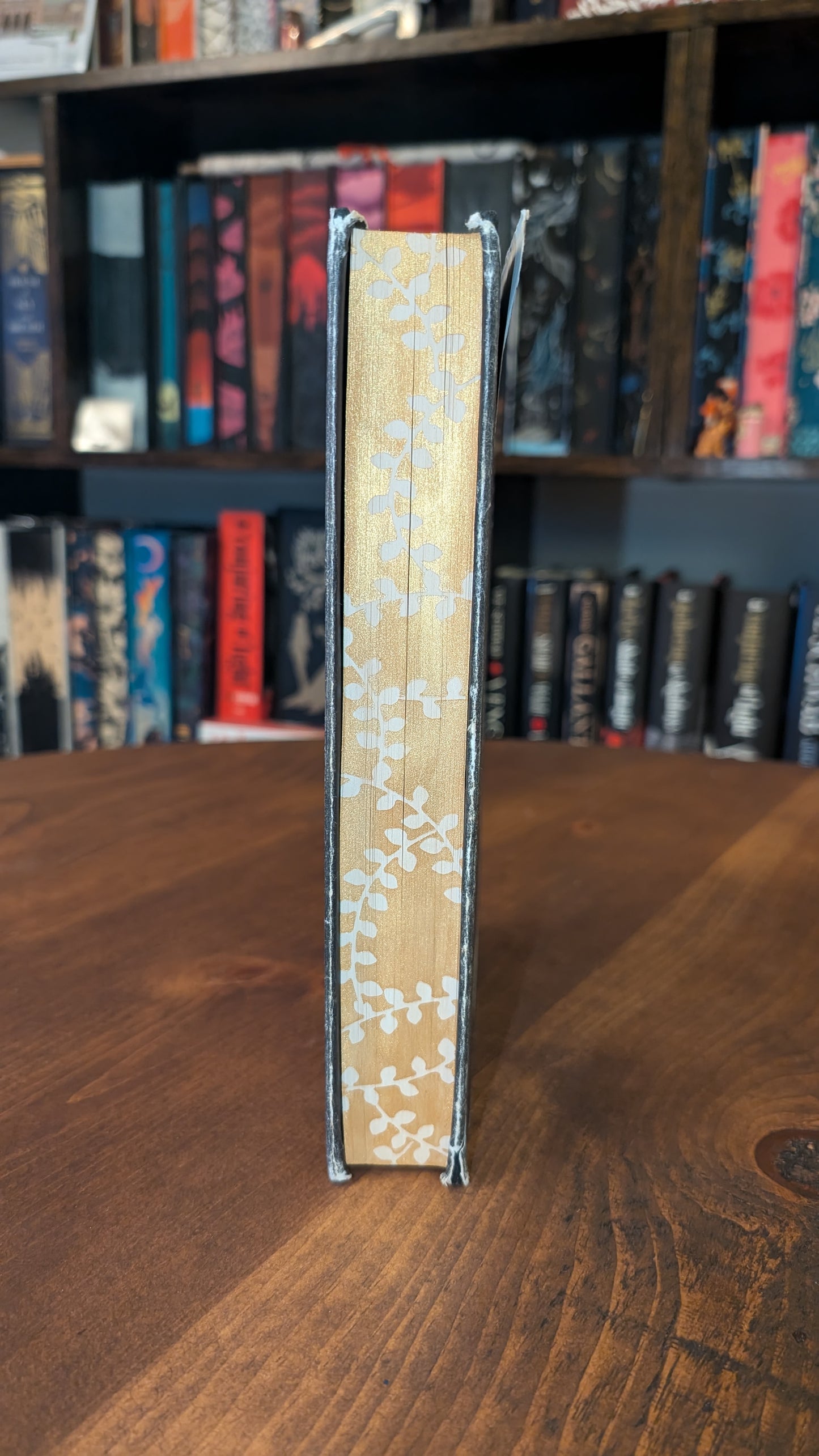 1st edition The Song of Achilles by Madeline Miller PeggysPages fore-edge painting