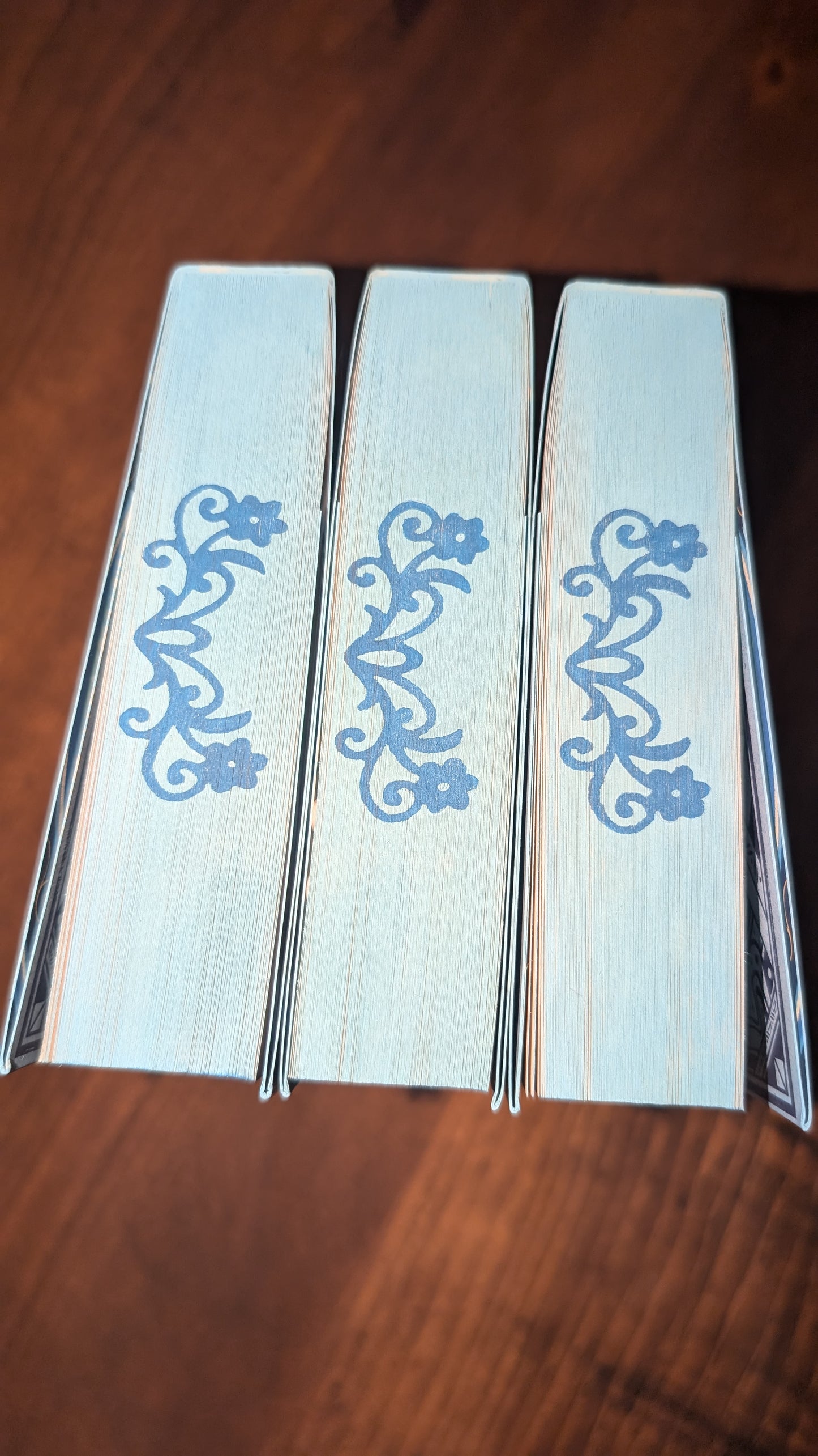 (new) Waterstones exclusive Once Upon a Broken Heart by Stephanie Garber PeggysPages fore-edge painting