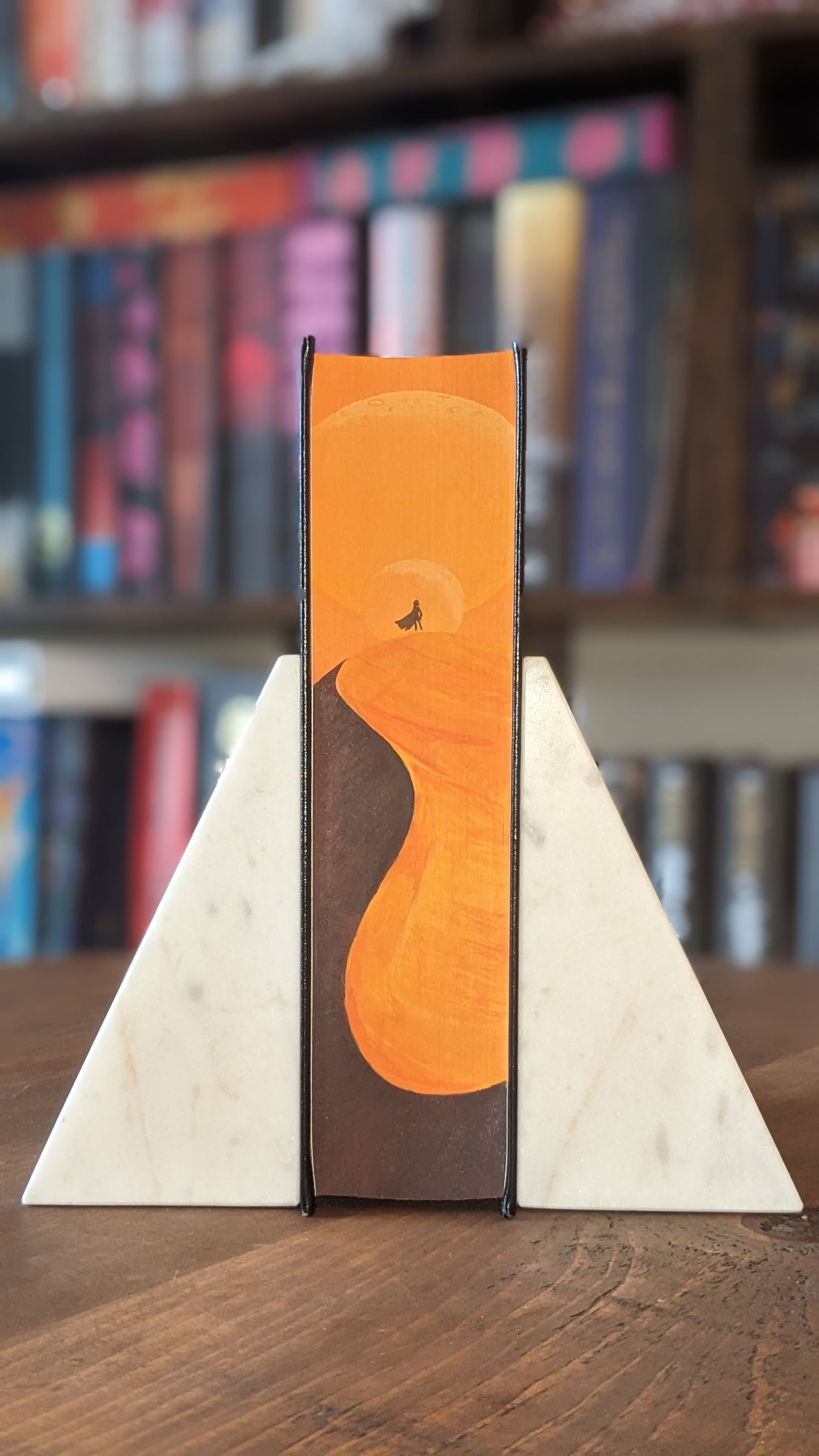 Dune handpainted fore-edge painting sprayed edges special editions