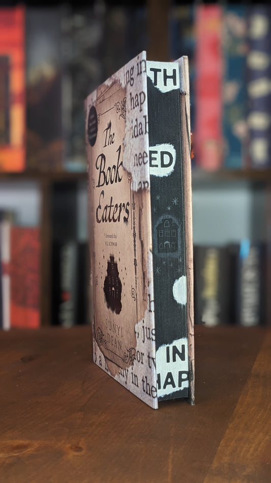 The Book Eaters by Sunyi Dean bonus content edition Fore-edge painting sprayed edges special edition