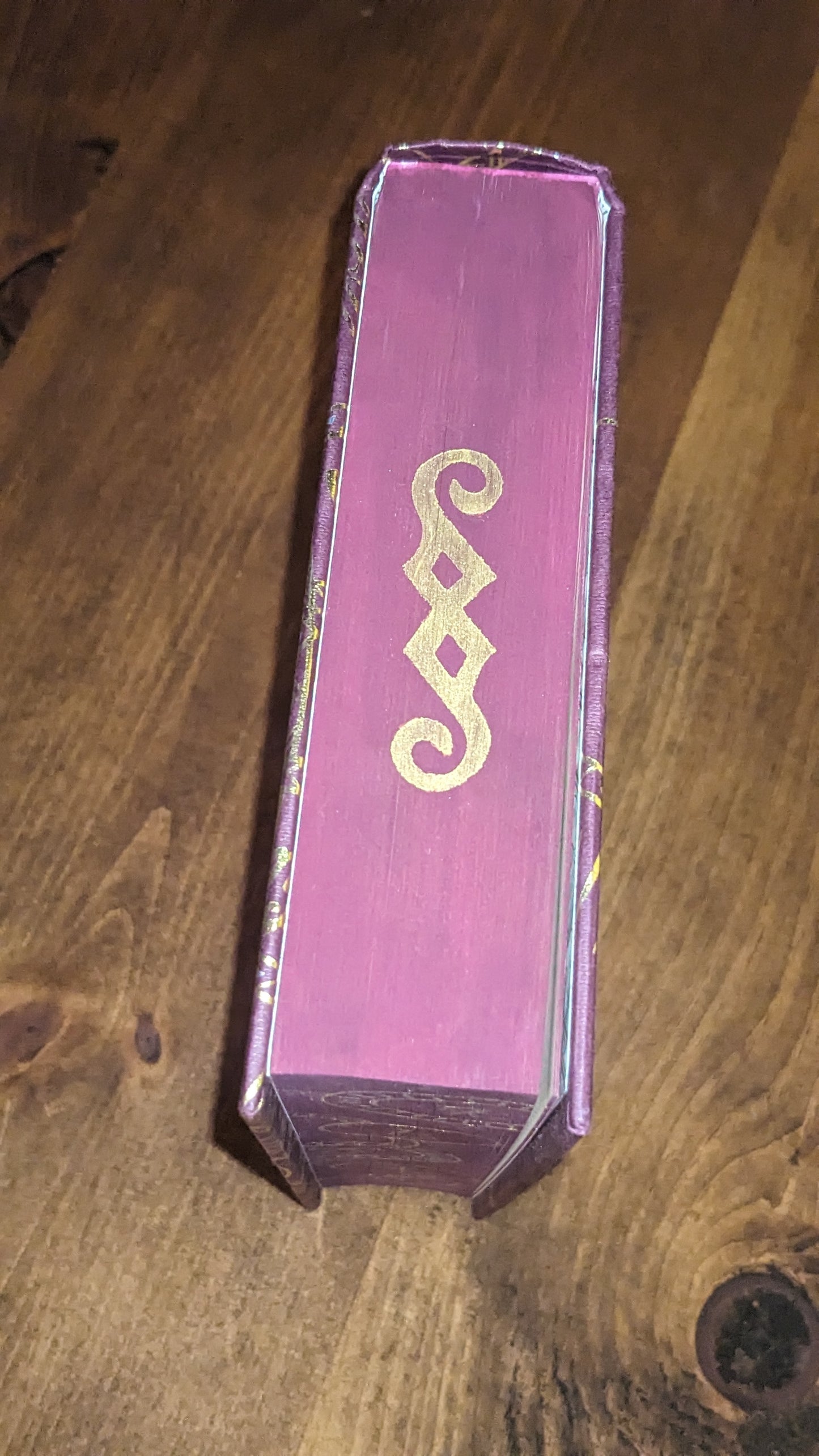 City of Bones anniversary edition by Cassandra Clare PeggysPages fore-edge painting sprayed edges special edition