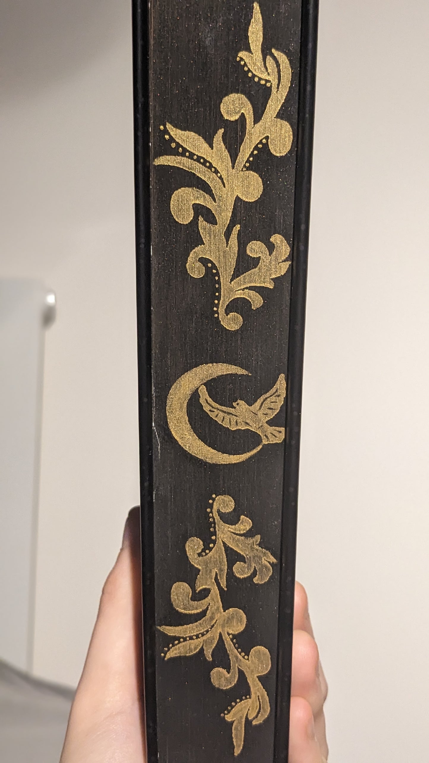 FINAL STOCK Wild and Wicked Things by Francesca May handpainted fore-edge painting sprayed edges special editions