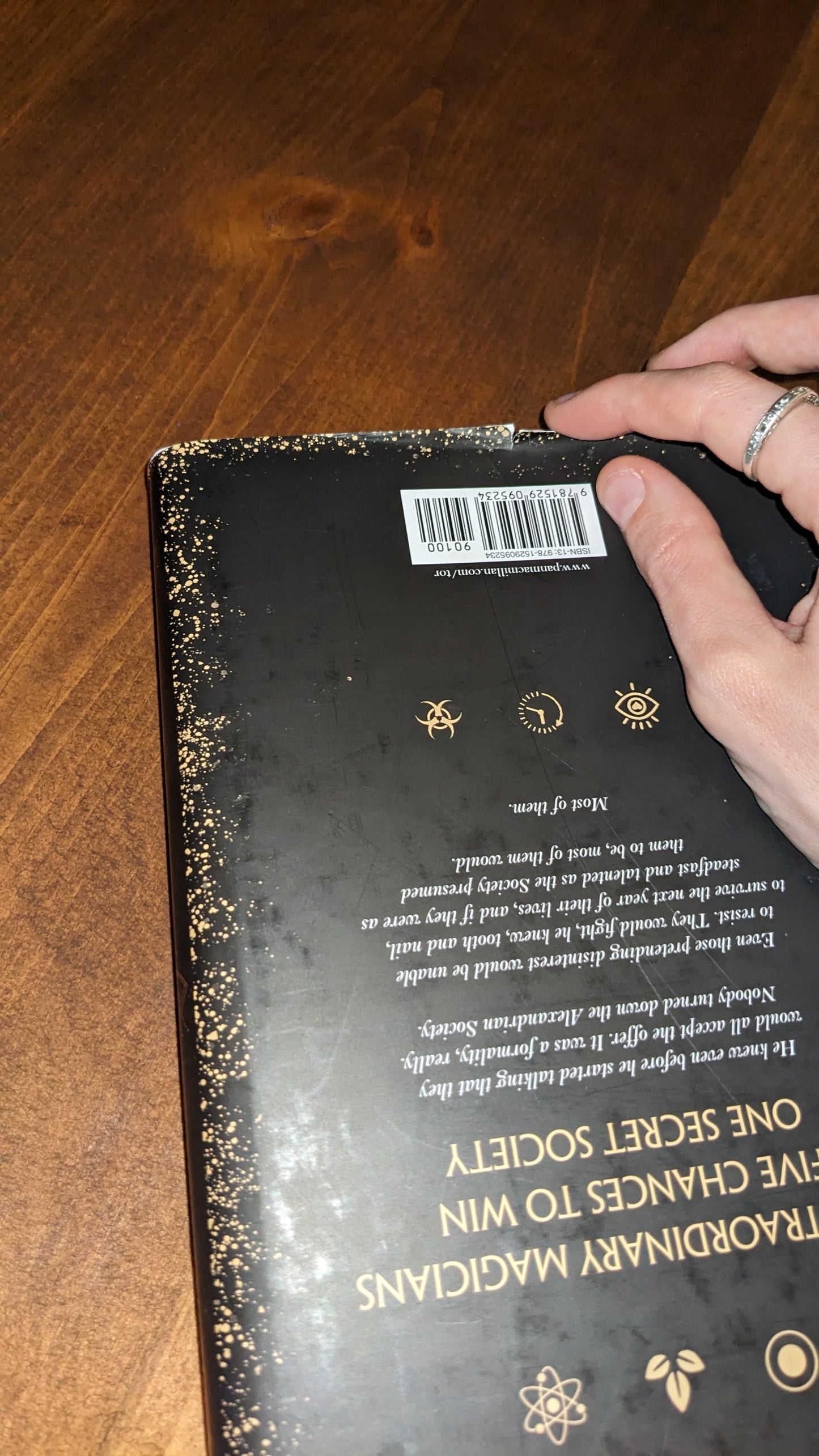 The Atlas Six by Olivie Blake handpainted fore-edge painting sprayed edges special editions